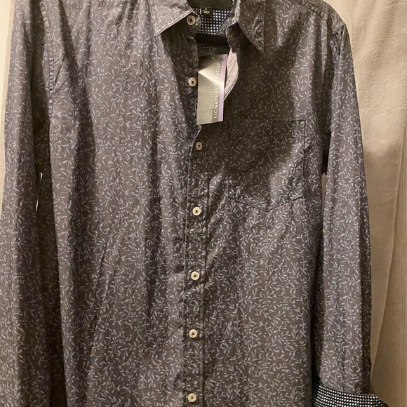 Oxford Button Down Blue Shirt LS - Picture 2 of 7